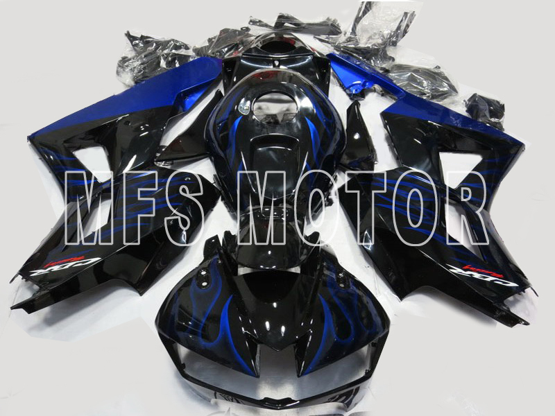 Honda CBR600RR 2013-2019 Injection ABS Fairing - Flame - Blue - MFS8367