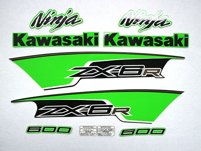 Motorcycle Fairings Decal / Sticker For Kawasaki NINJAZX6R 2012