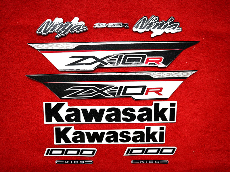Motorcycle Fairings Decal / Sticker For Kawasaki NINJAZX10R 2011-2015