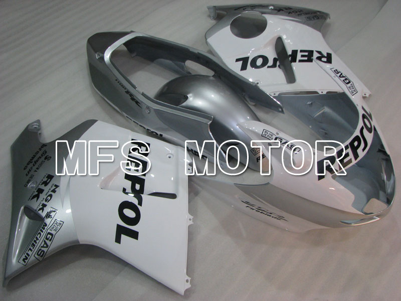 Honda CBR1100XX 1996-2007 Injection ABS Fairing - Repsol - White Silver - MFS3259