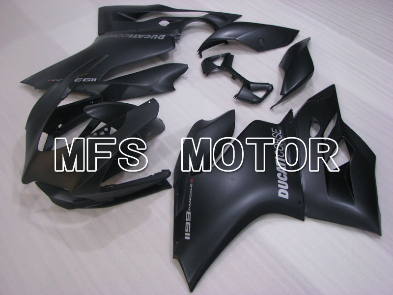 Ducati 1199 2011-2014 Injection ABS Fairing - Factory Style - Black Matte - MFS4111