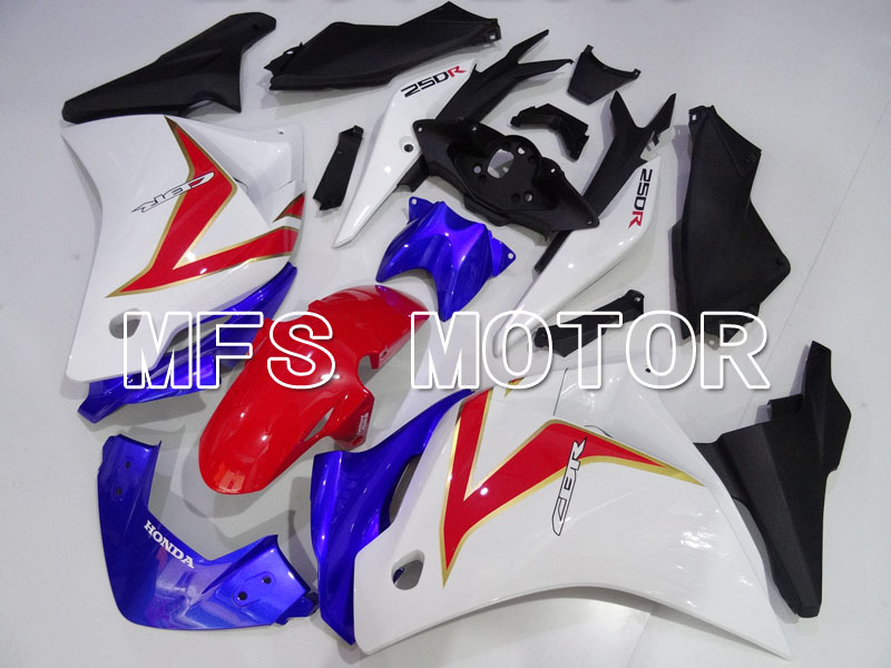 Honda CBR250RR 2011-2016 Injection ABS Fairing - Factory Style - Blue White Red - MFS4211