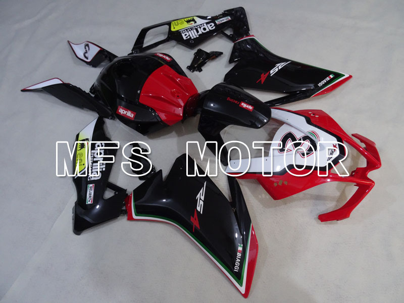 Aprilia RS125 2012-2014 Injection ABS Fairing - Others - Black Red - MFS4266