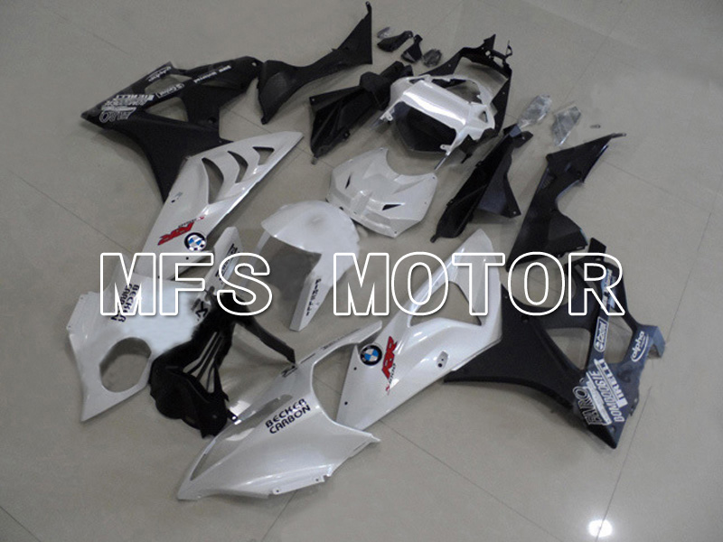 BMW S1000RR 2009-2014 Injection ABS Fairing - Factory Style - Black White - MFS4494