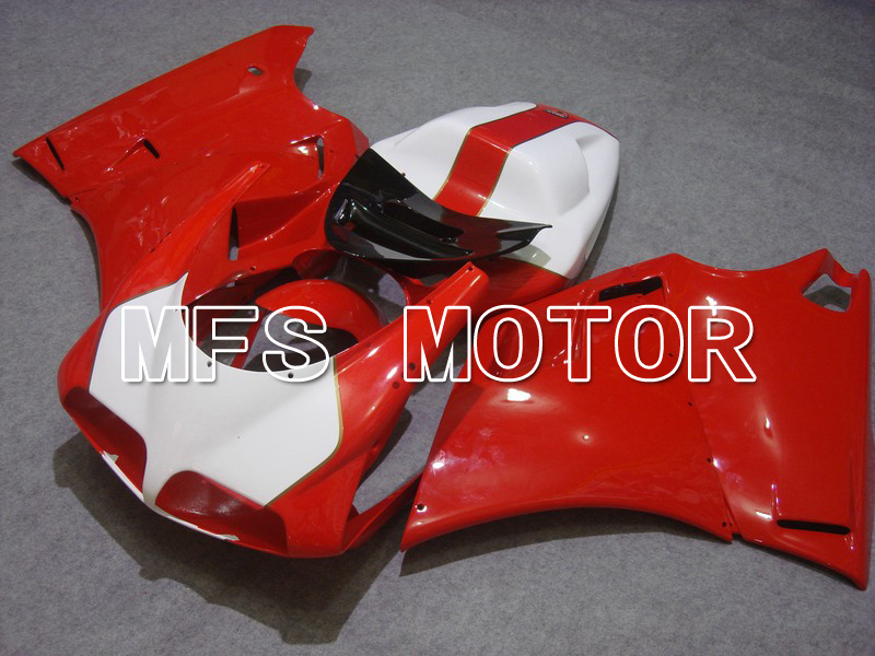 Ducati 748 / 998 / 996 1994-2002 Injection ABS Fairing - Factory Style - Red White - MFS4580