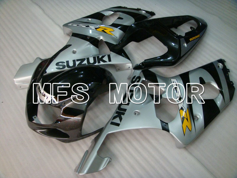 Suzuki GSXR750 2000-2003 Injection ABS Fairing - Factory Style - Gray Black - MFS7058