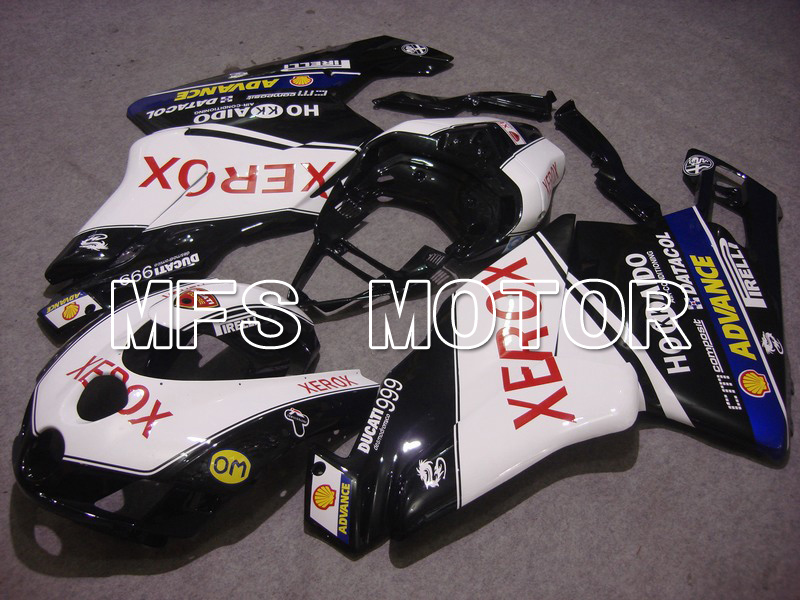 Ducati 749 / 999 2005-2006 Injection ABS Fairing - Xerox - Black White - MFS4722