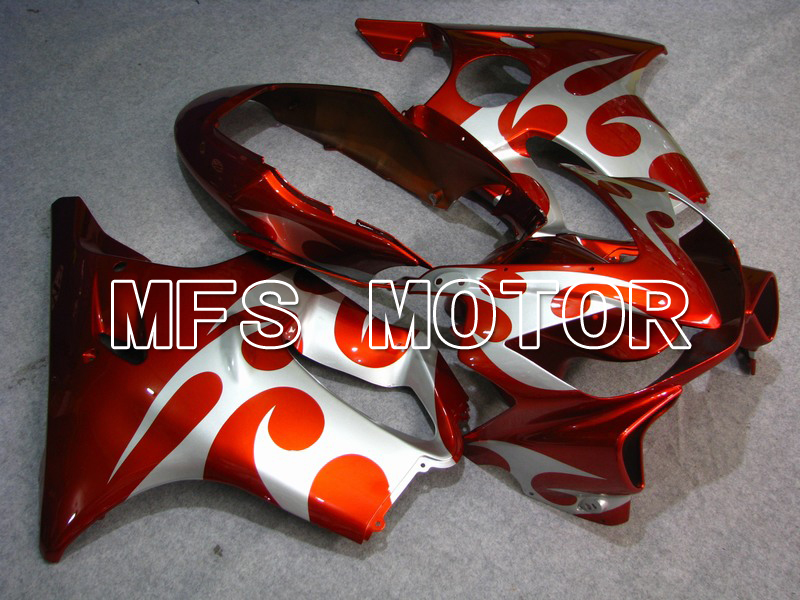 Honda CBR600 F4i 2004-2007 Injection ABS Fairing - Others - Red Silver - MFS4785