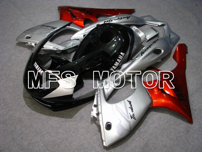 Yamaha YZF-600R 1997-2007 Injection ABS Fairing - Factory Style - Red wine color Black Silver - MFS4845