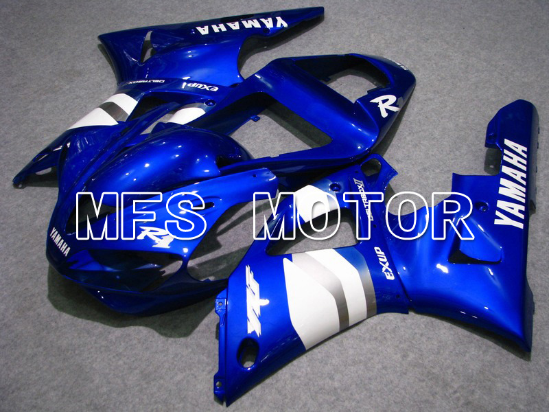 Yamaha YZF-R1 2000-2001 Injection ABS Fairing - Factory Style - Blue White - MFS4889