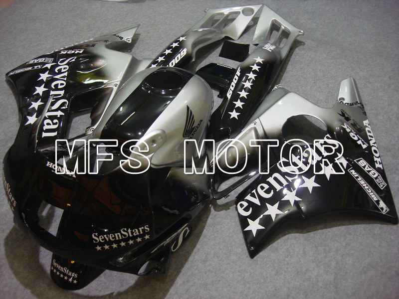 Honda CBR600 F2 1991-1994 ABS Fairing - SevenStars - Black Silver - MFS4895