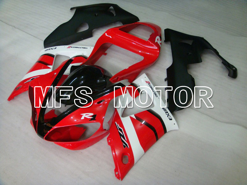 Yamaha YZF-R1 2000-2001 Injection ABS Fairing - Factory Style - Red White - MFS4898