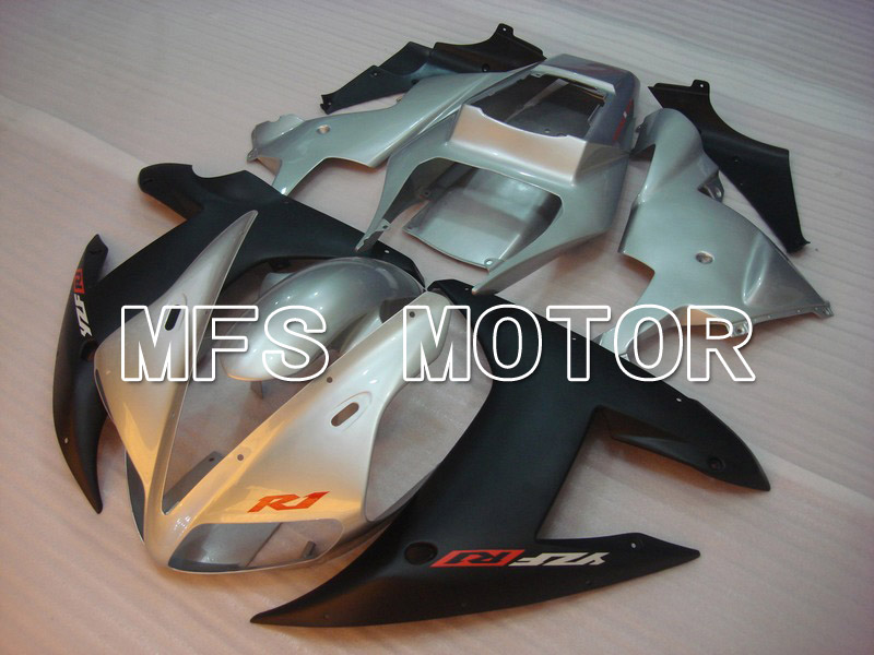 Yamaha YZF-R1 2002-2003 Injection ABS Fairing - Factory Style - Black Silver - MFS4933