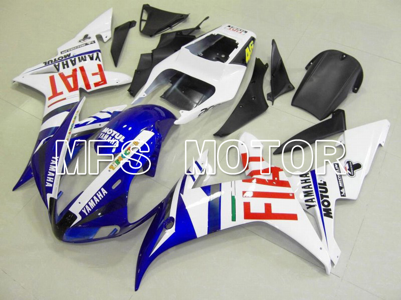 Yamaha YZF-R1 2002-2003 Injection ABS Fairing - FIAT - Blue White - MFS4953