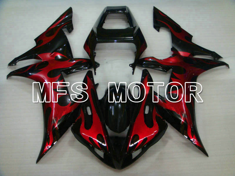 Yamaha YZF-R1 2002-2003 Injection ABS Fairing - Others - Black Red - MFS4957