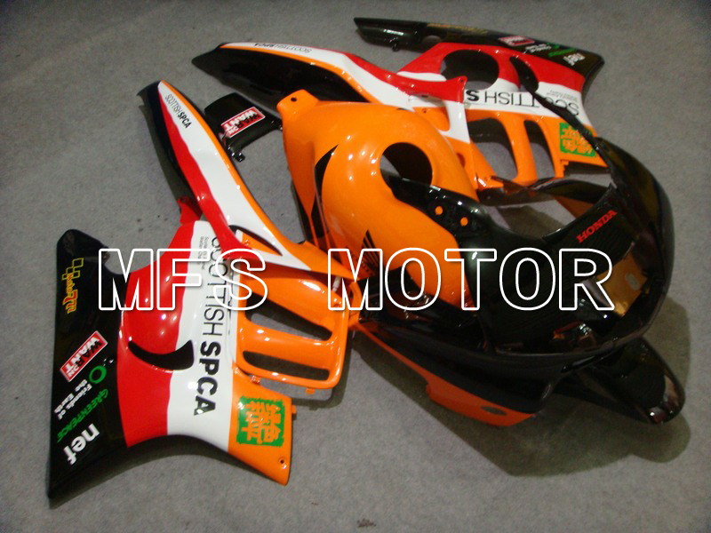 Honda CBR600 F3 1997-1998 Injection ABS Fairing - Others - Black Orange Red - MFS5021