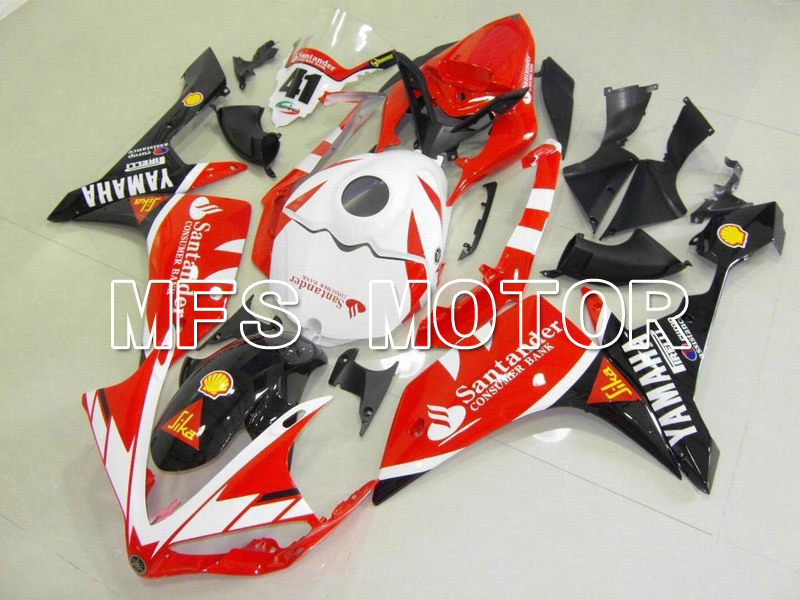 Yamaha YZF-R1 2007-2008 Injection ABS Fairing - Santander - White Red - MFS5066