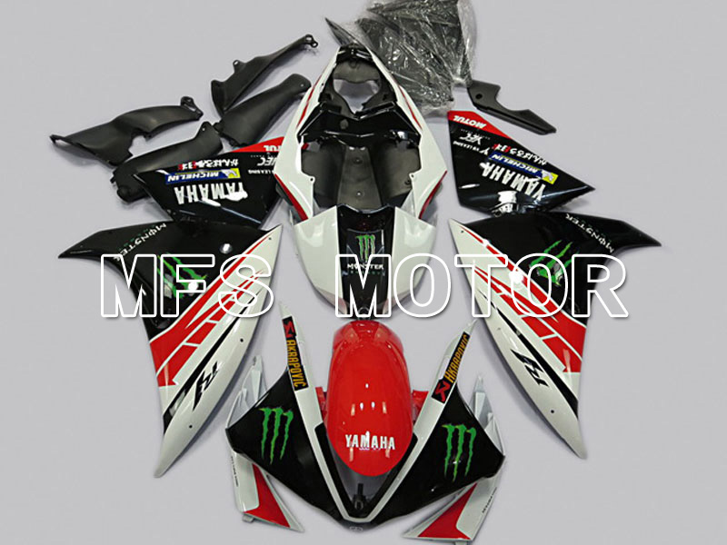 Yamaha YZF-R1 2009-2011 Injection ABS Fairing - Monster - Red White - MFS5123