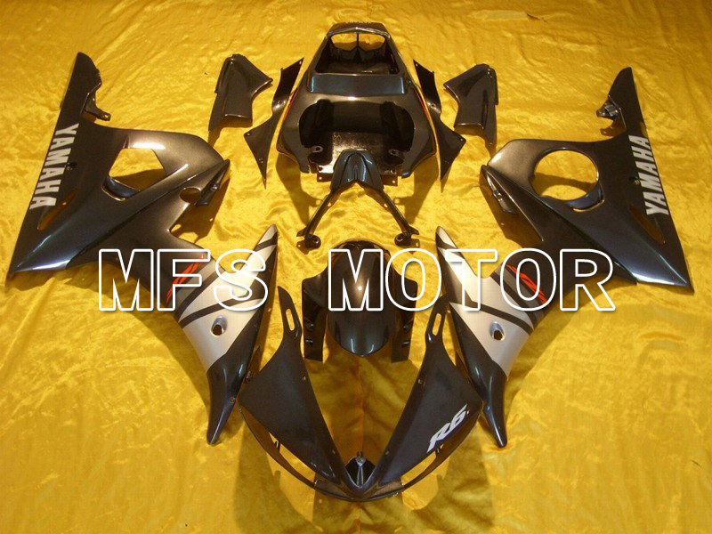 Yamaha YZF-R6 2003-2004 Injection ABS Fairing - Factory Style - Black - MFS5231