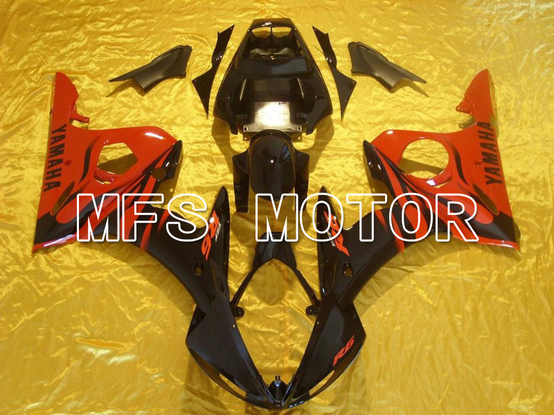 Yamaha YZF-R6 2003-2004 Injection ABS Fairing - Factory Style - Red Black - MFS5233