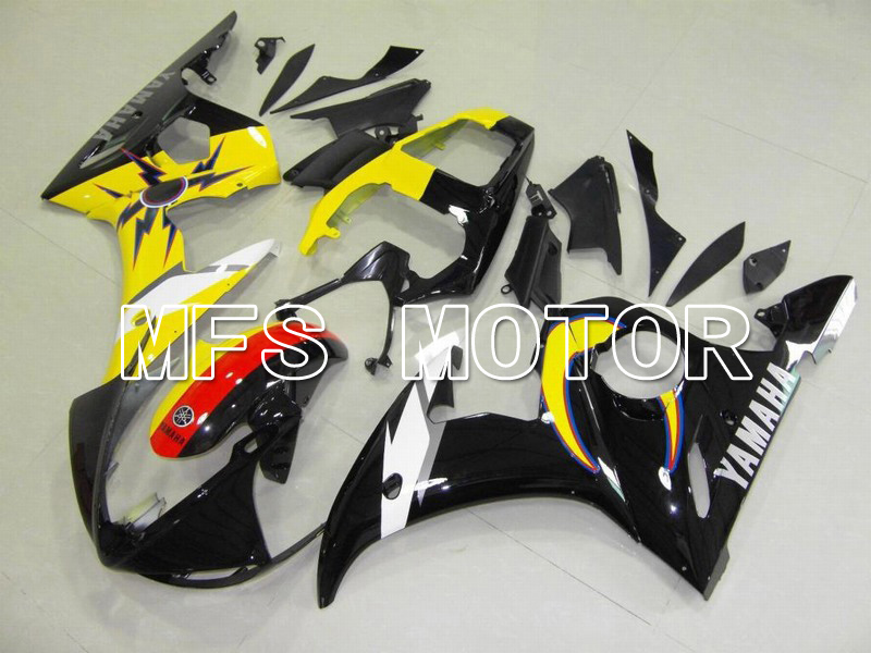 Yamaha YZF-R6 2003-2004 Injection ABS Fairing - Factory Style - Yellow Black - MFS5240