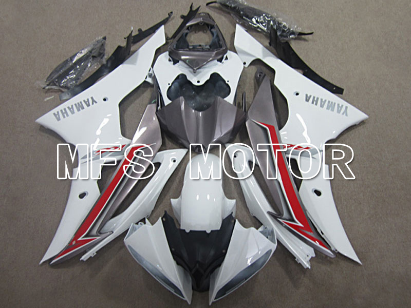 Yamaha YZF-R6 2008-2016 Injection ABS Fairing - Factory Style - White - MFS5396
