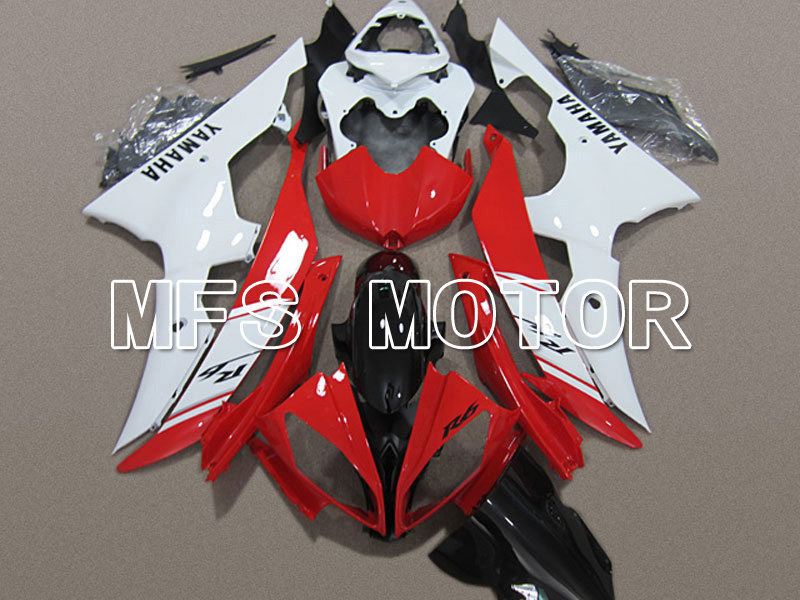 Yamaha YZF-R6 2008-2016 Injection ABS Fairing - Factory Style - Red White - MFS5414