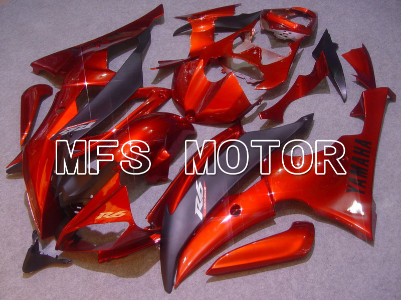 Yamaha YZF-R6 2008-2016 Injection ABS Fairing - Factory Style - Red - MFS5415