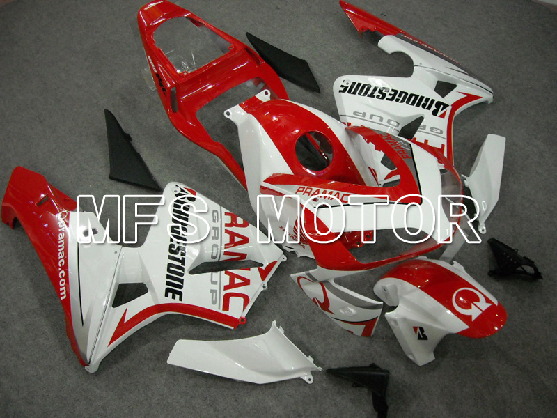 Honda CBR600RR 2003-2004 ABS Injection Fairing - PRAMAC - Red White - MFS5513