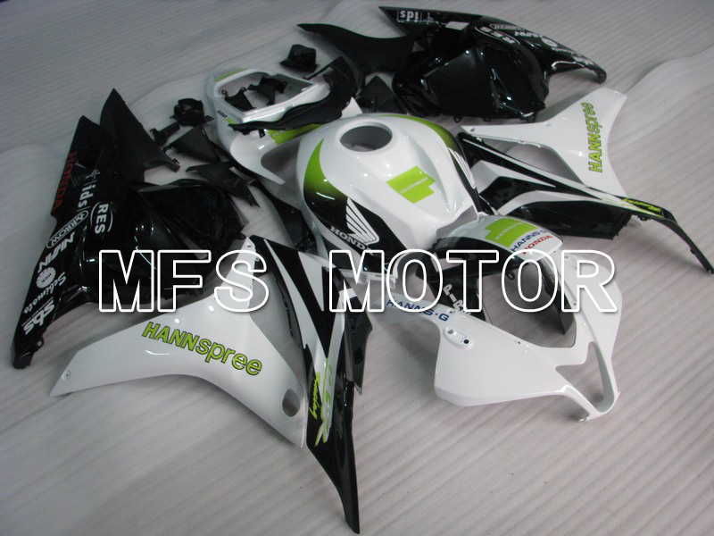 Honda CBR600RR 2009-2012 Injection ABS Fairing - HANN Spree - White Black - MFS5847