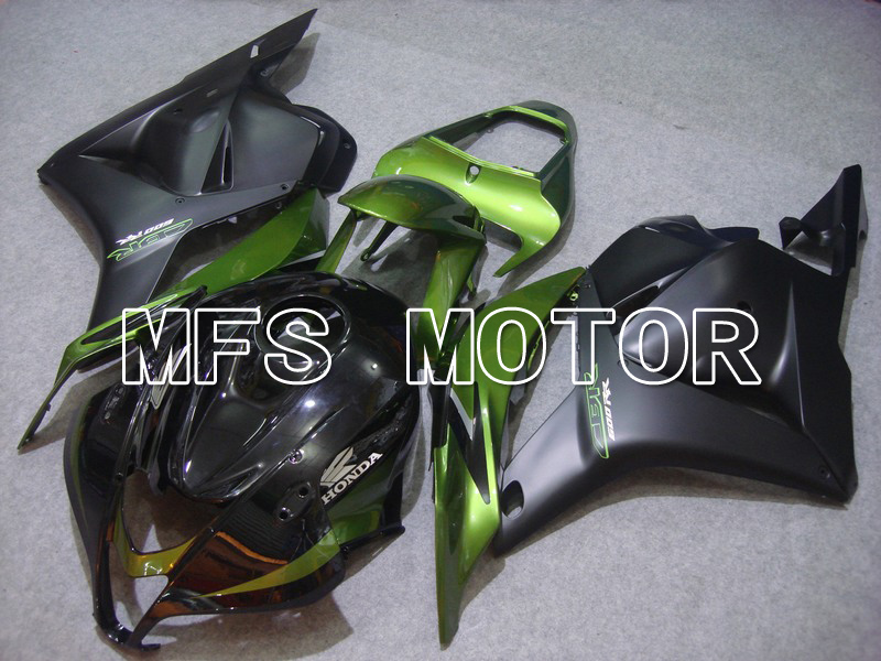 Honda CBR600RR 2009-2012 Injection ABS Fairing - Factory Style - Green Matte Black - MFS5855