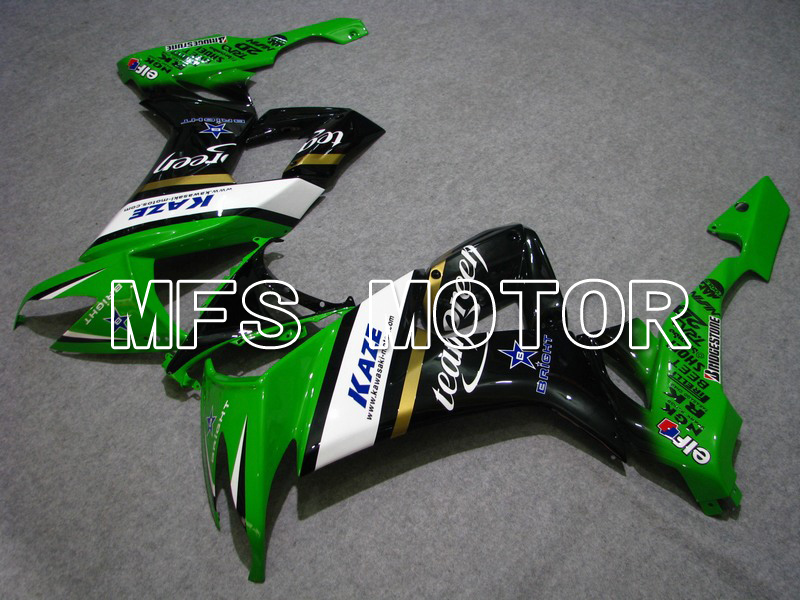 Kawasaki NINJA ZX10R 2008-2010 Injection ABS Fairing - Others - Black Green - MFS6009