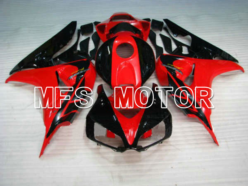 Honda CBR1000RR 2006-2007 Injection ABS Fairing - Factory Style - Black Red - MFS6086
