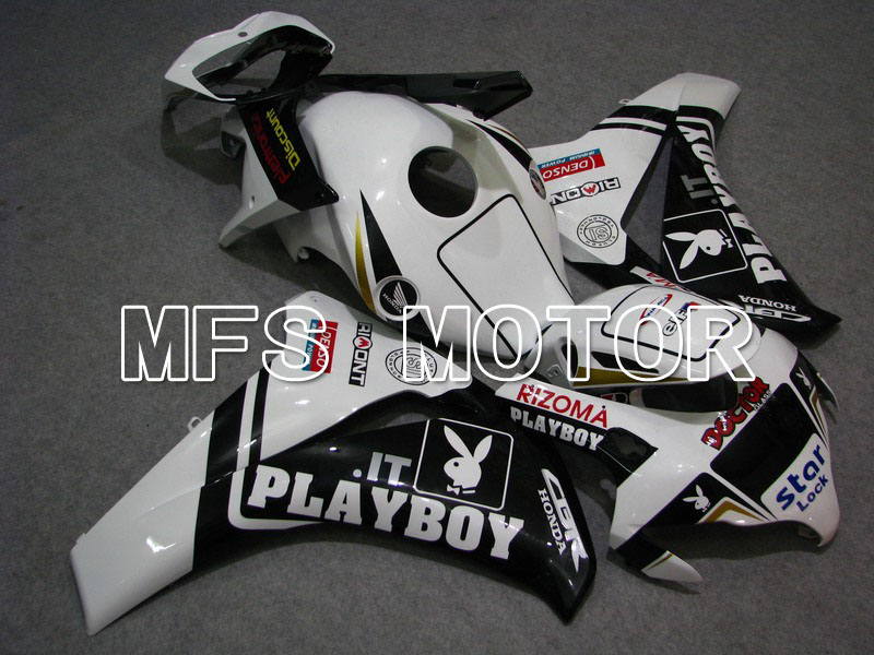 Honda CBR1000RR 2008-2011 Injection ABS Fairing - PlayBoy - Black White - MFS6210