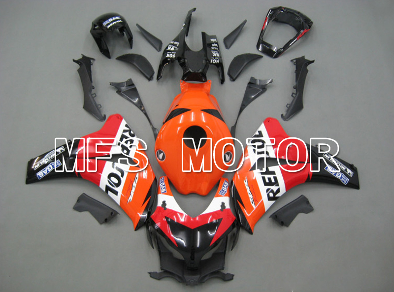 Honda CBR1000RR 2008-2011 Injection ABS Fairing - Repsol - Orange Red Black - MFS6223