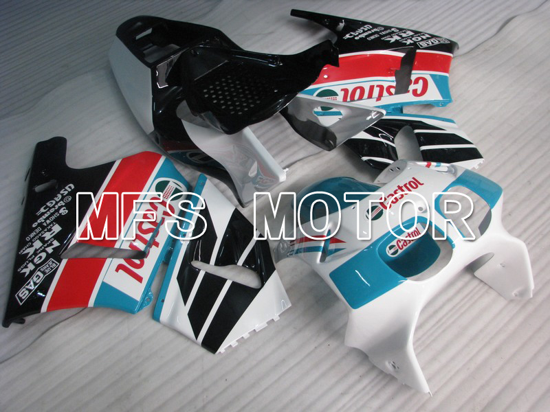 Honda RVF400R NC35 1994-1998 ABS Fairing - Castrol - Black White - MFS6266
