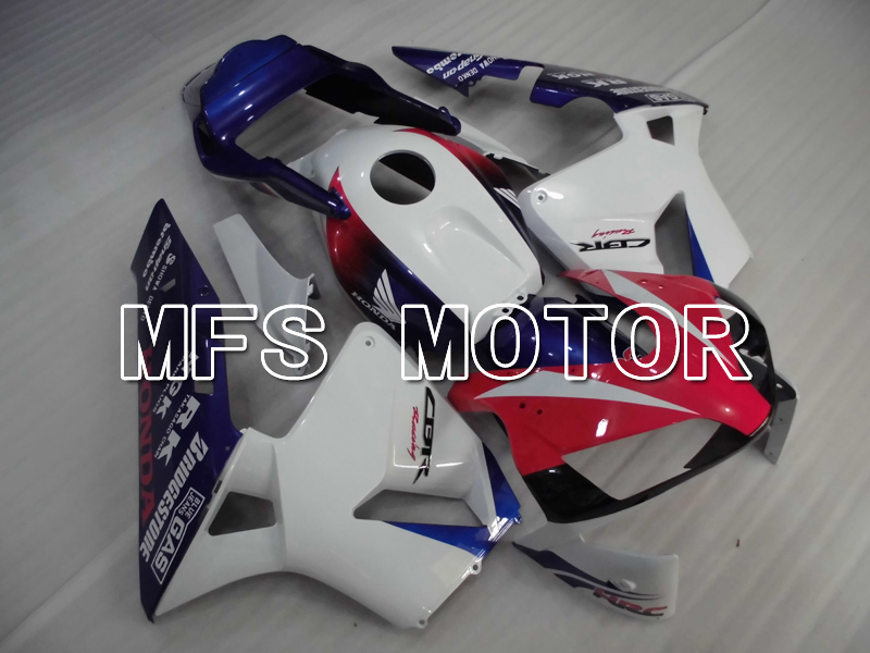 Honda CBR600RR 2003-2004 ABS Injection Fairing - Others - Red White Blue - MFS6476
