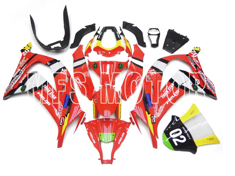 Kawasaki ZX10R 2016-2019 Injection ABS Fairing - Others - Red - MFS8395